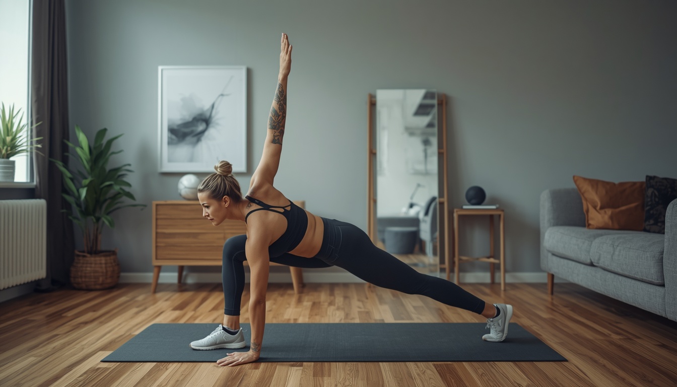 Simple 30 minute workout routine at home