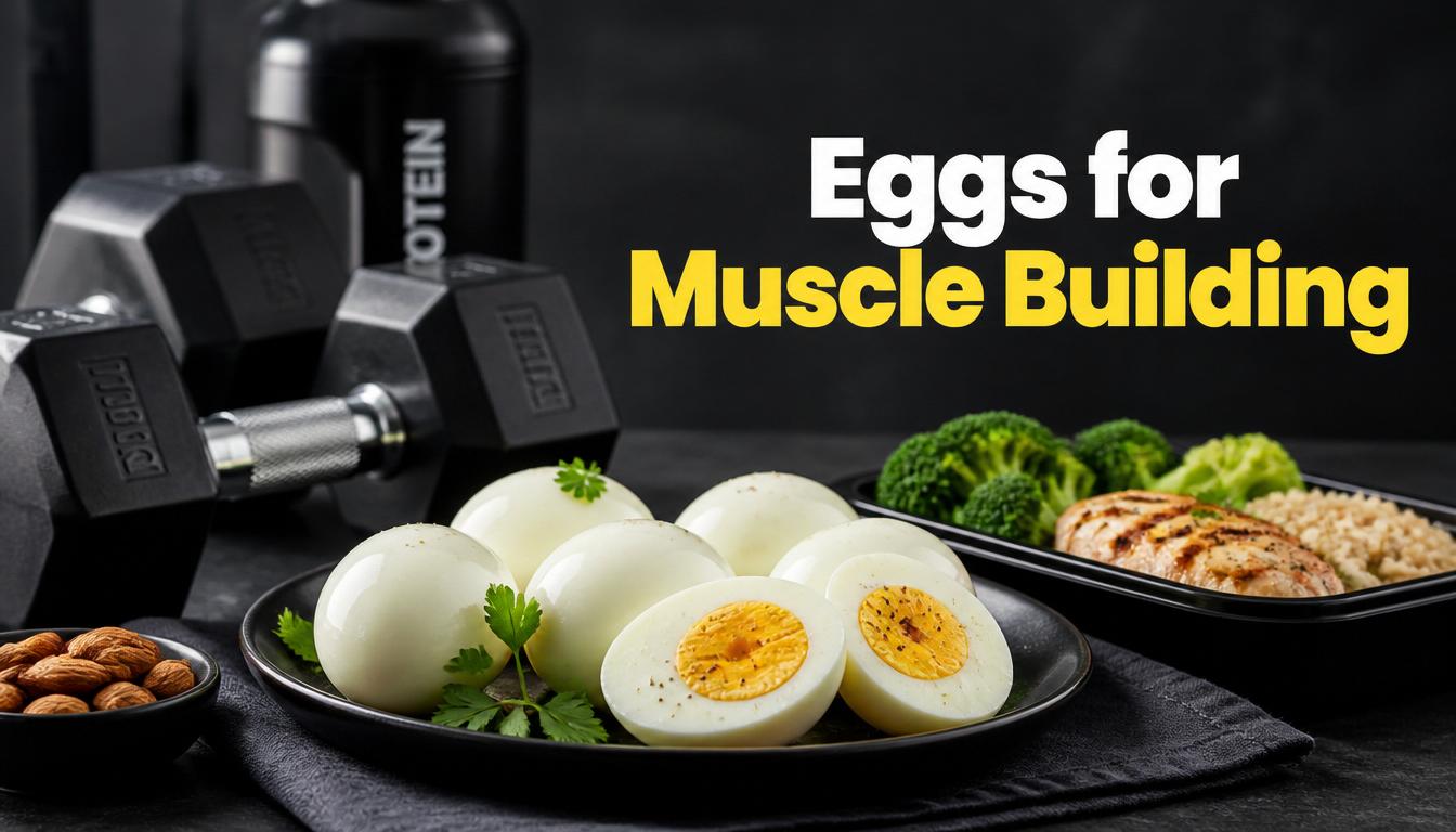 eggs for muscle building and workout recovery