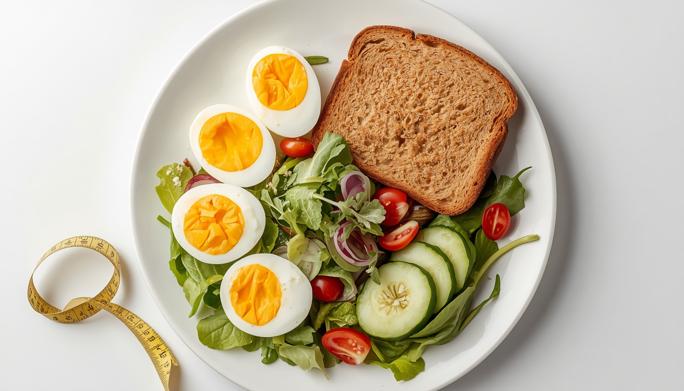 Four eggs breakfast for weight loss