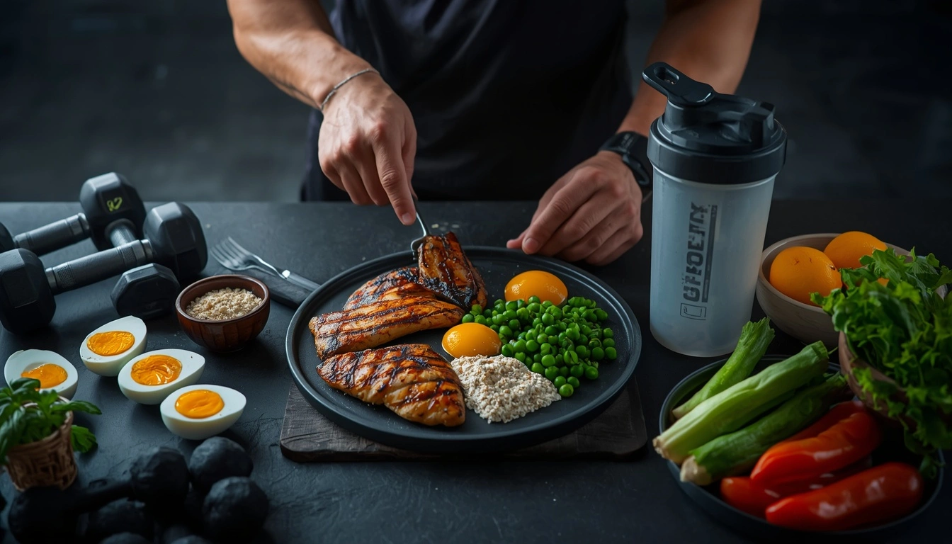 Eggs for muscle growth and high protein diet