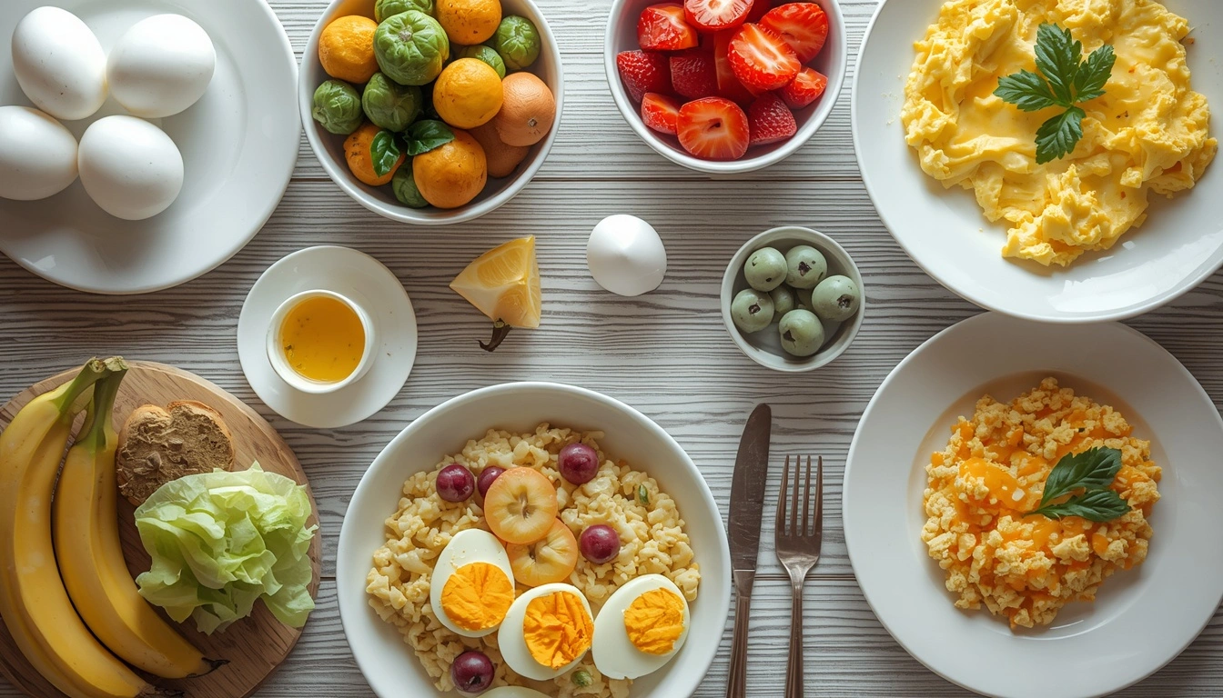 Healthy egg breakfast ideas