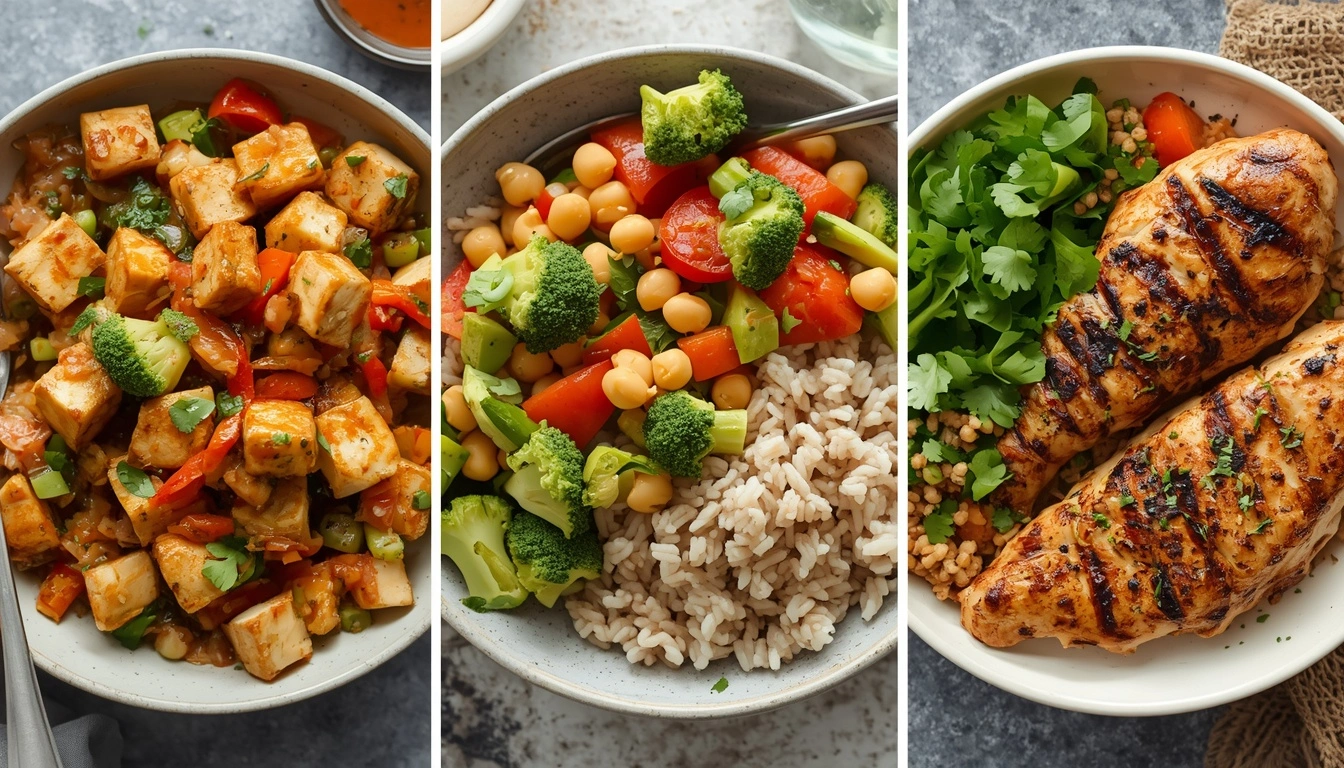 Healthy high protein dinner recipes for weight loss