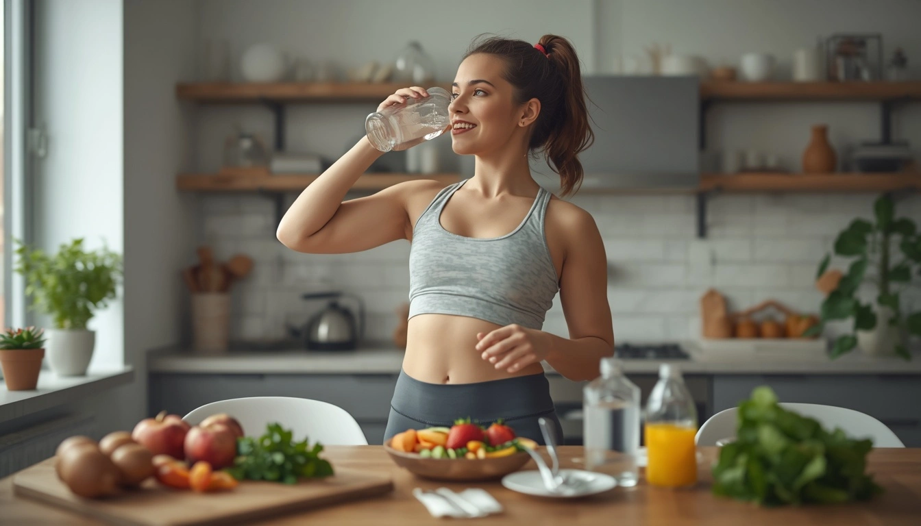 Healthy lifestyle habits including nutrition exercise and daily routines for fat loss