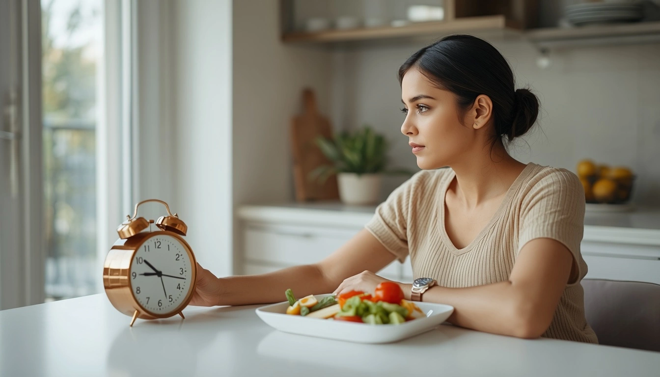 Intermittent fasting for women with a healthy meal and eating schedule