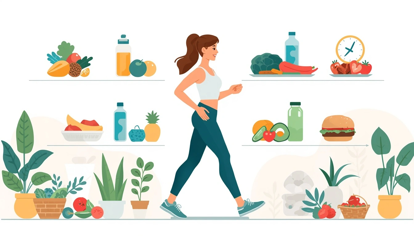 Healthy lifestyle habits associated with intermittent fasting and PCOS