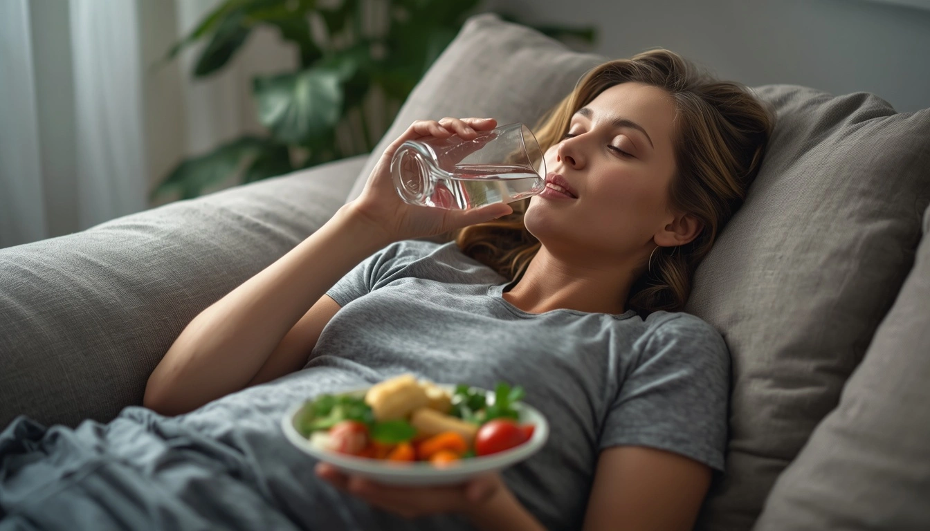 Woman considering intermittent fasting during her period