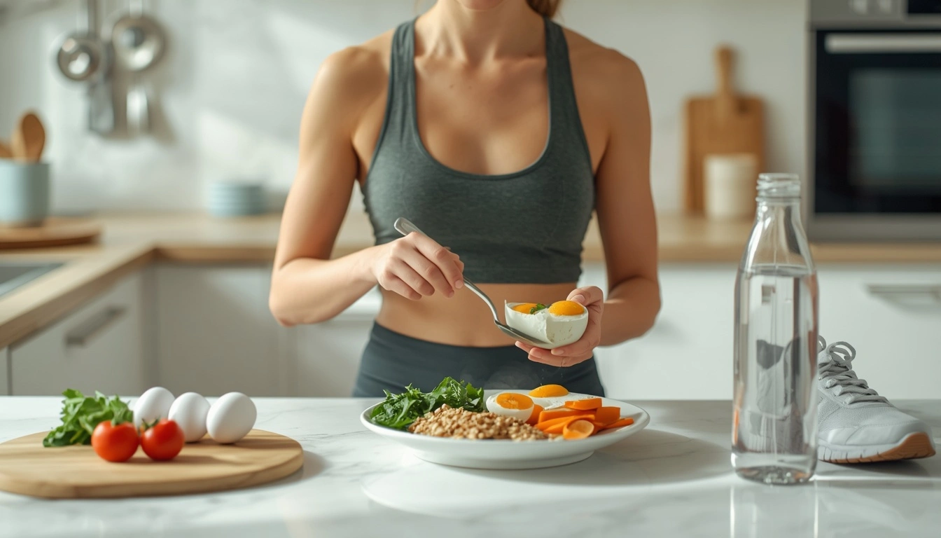 Safe intermittent fasting tips for women including healthy food and hydration