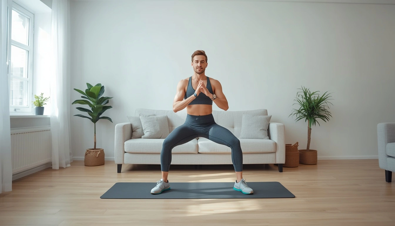 At-home exercises to burn calories