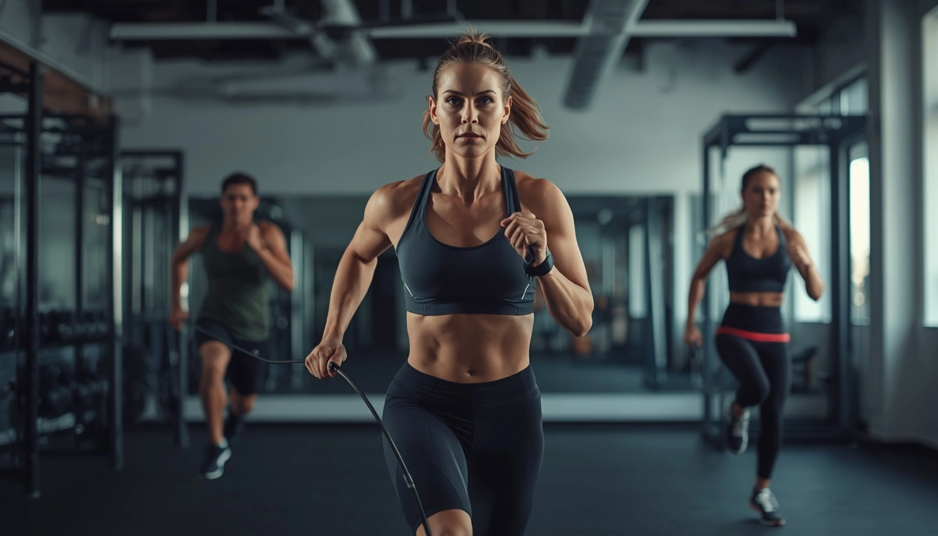 High-intensity exercises for burning calories